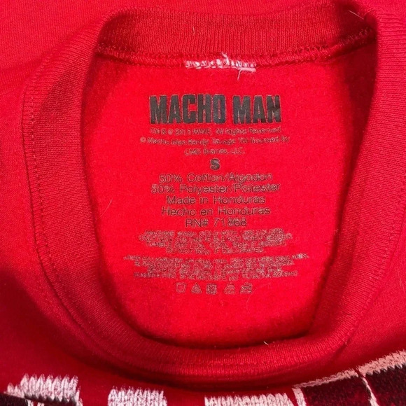 Macho Man Randy Savage Christmas Sleeveless Sweatshirt • Small - Picture 3 of 3